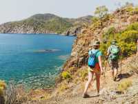 Walking the Lycian Way trail in Turkey