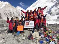 The Can Too Team at Everest Base Camp |  Heather Hawkins